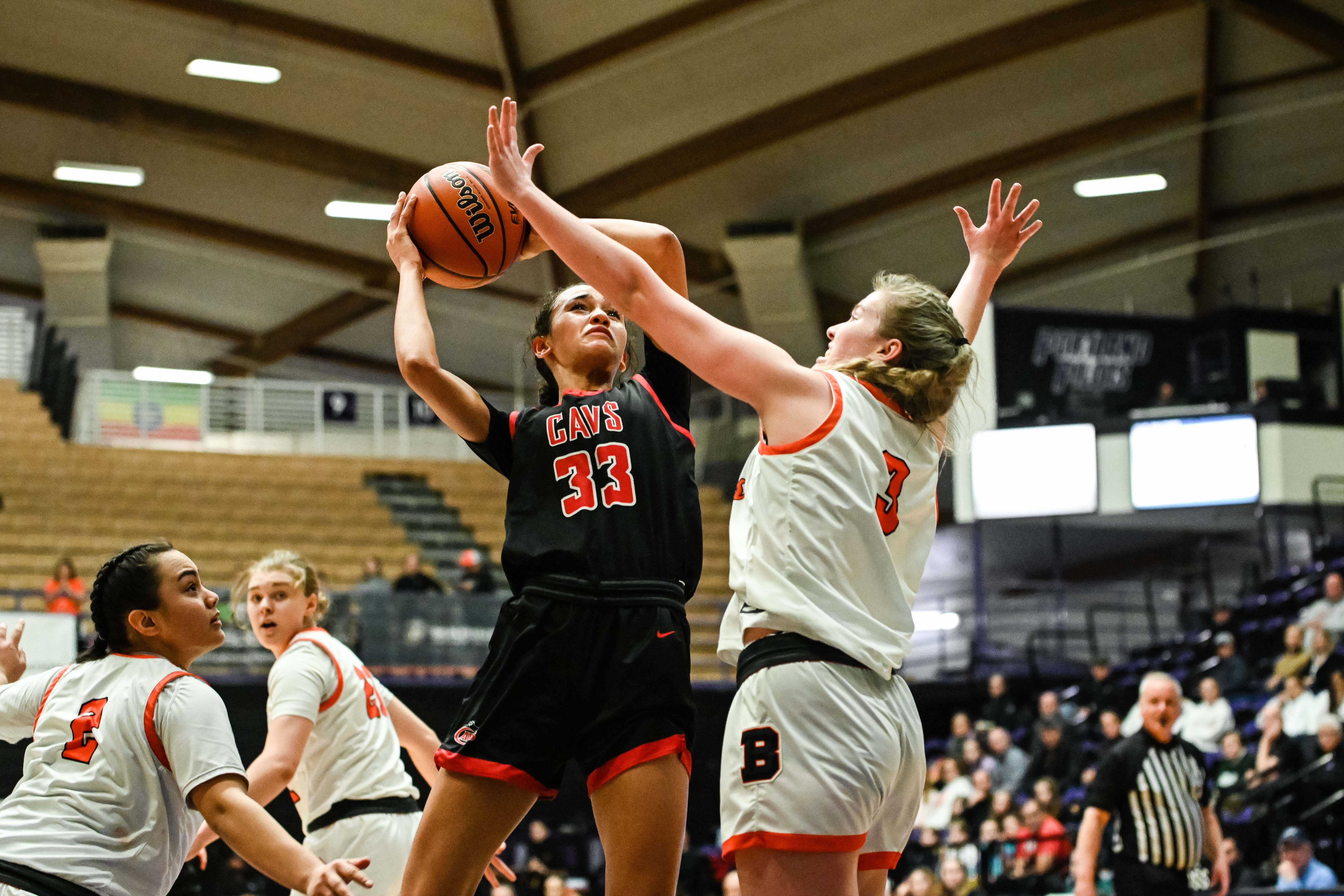 Clackamas Beaverton 6A Oregon girls basketball quarterfinal Naji Saker 1 -72